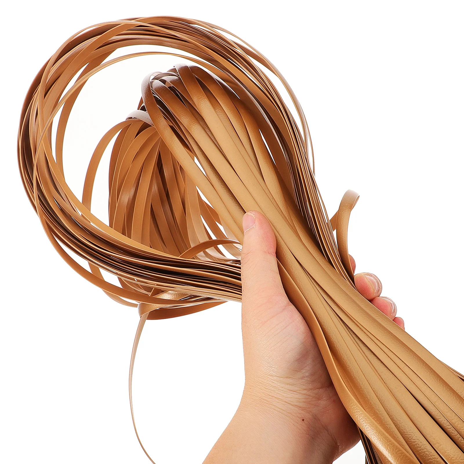 

1 Roll Cane Strips Eco-Friendly Faux Rattan Material For Diy Woven Furniture Craft Projects Rattan Webbing Roll Handicrafts