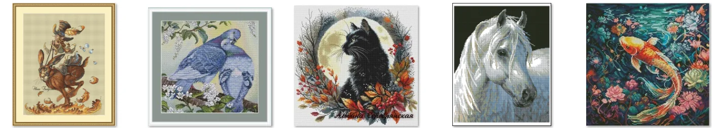 

Набор для вышивки крестом, набор «сделай сам», украшение для гостиной, набор для вышивки крестом, новые поделки, вышивка ручной работы-пара голубей 36-37