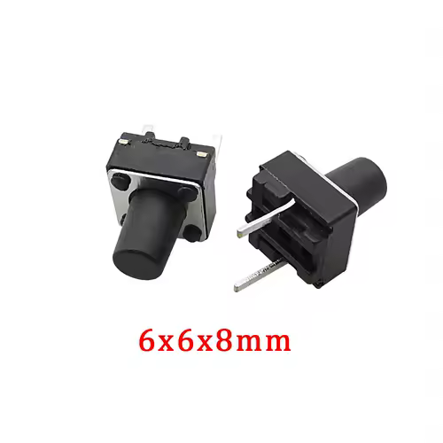 20/50/100Pcs Micro Tactile Switch Momentary Tact DIP Switch 2Pin 6 x 6mm Micro Touch Push Button Switch High 5mm 6mm 7mm 8mm 9mm - Image 10