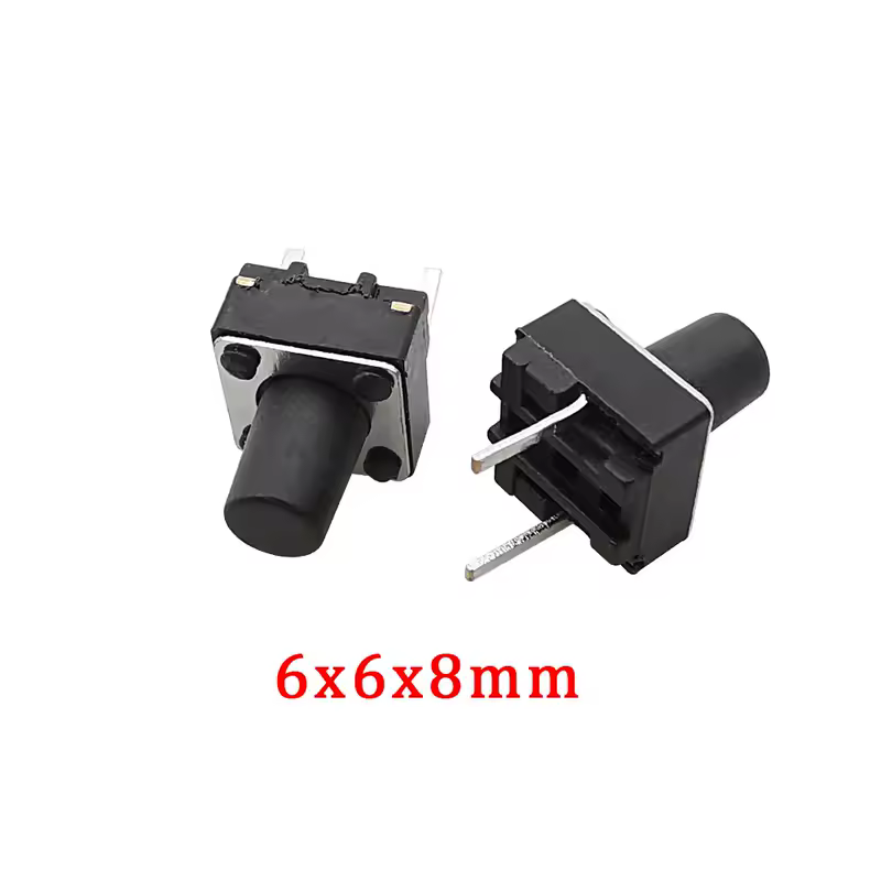 20/50/100Pcs Micro Tactile Switch Momentary Tact DIP Switch 2Pin 6 x 6mm Micro Touch Push Button Switch High 5mm 6mm 7mm 8mm 9mm - Image 10