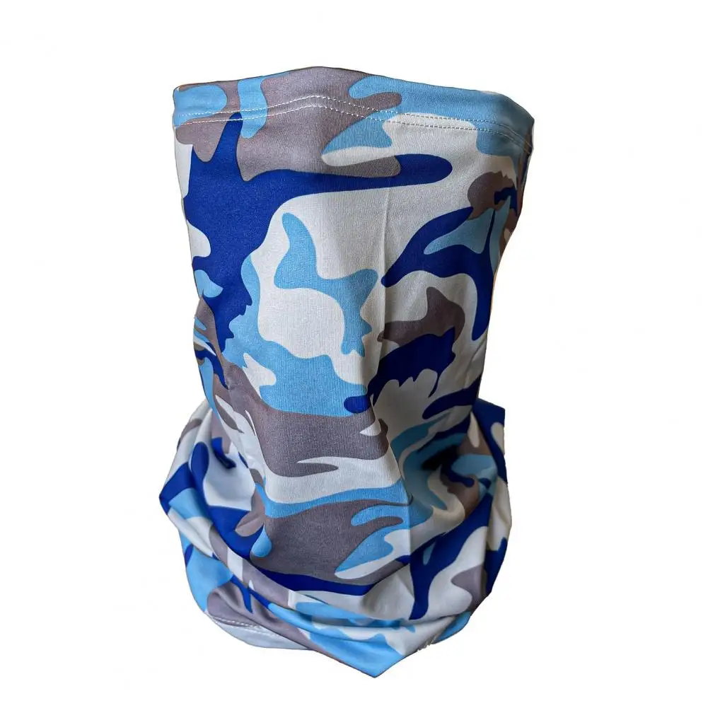 Multi-use Face Tube Scarf Balaclava Neck Gaiter Cyling Running Hiking Men Women Headwear Triangle Hanging Ear Ice Silk Scarves