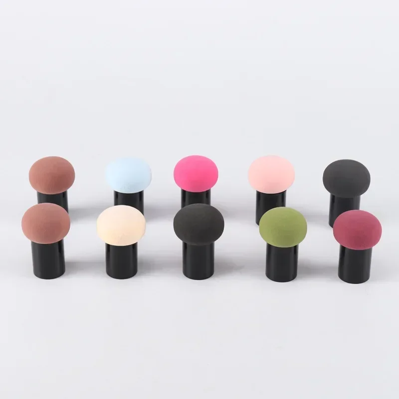 여성용 메이크업 도구 - 메이크업 블렌더, 화장품 퍼프, 수납함이 포함된 파운데이션 파우더 스펀지