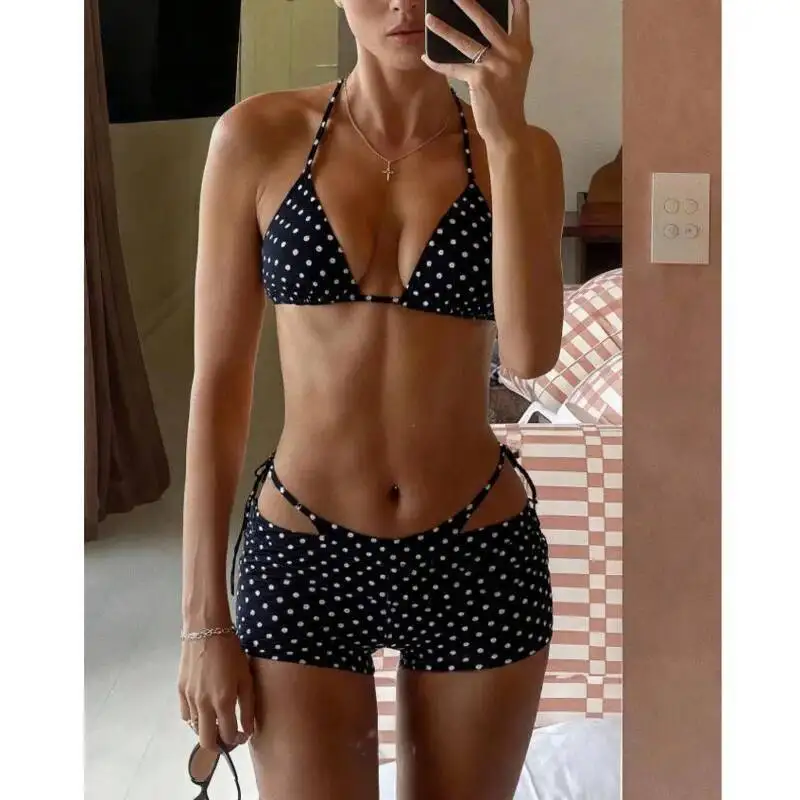 2026 Sexy Bikinis Female Swimsuits Women Three-Piece Swimwear Beach Swimming Wear Bathing Suits Brazilian Bikini Set Pool Bather