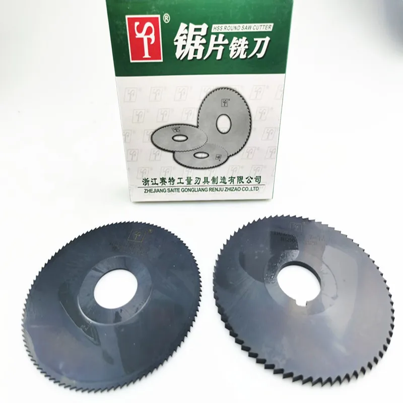 Tarcza tnąca i rowkująca 80 100 110 125 mm, nitrurowana, okrągła, do frezarek CNC, do cięcia metalu, stali, PVC