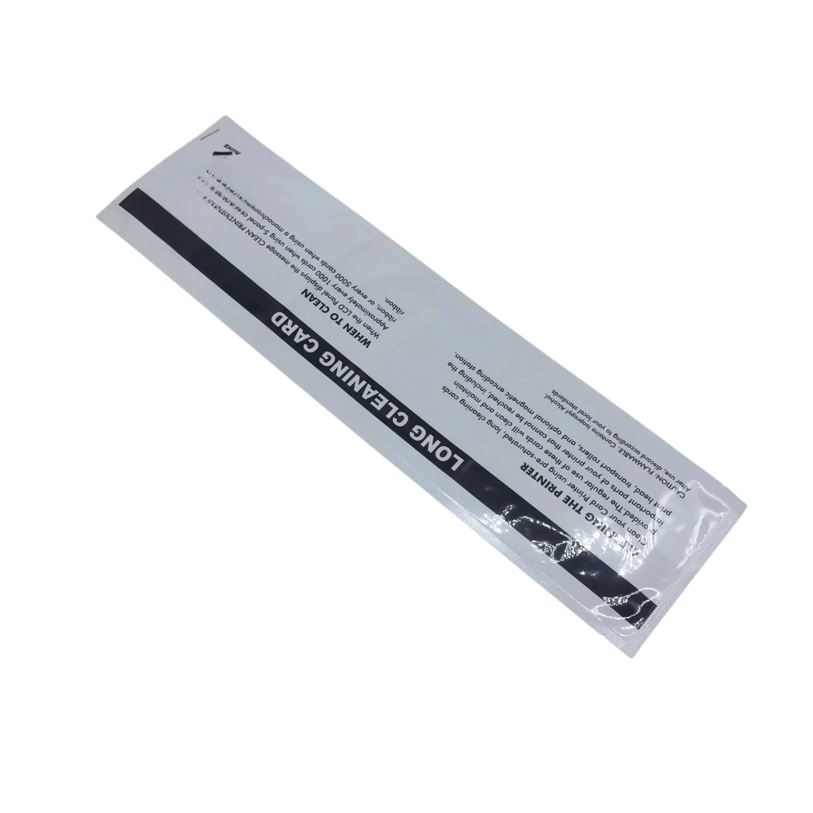 Long T-Cleaning Card LCC-T330 54×330mm fits for Zebra P430i P640i P330i P120i