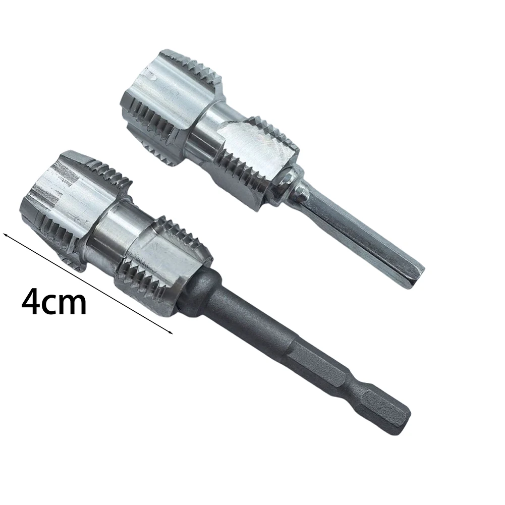 1szt Adapter do wiertarki elektrycznej 6.35mm Sześciokątny adapter rozszerzający PPE PPR do rur wodnych 1/2'' 3/4'' Dziurkacz do rur wodnych Narzędzie hydrauliczne
