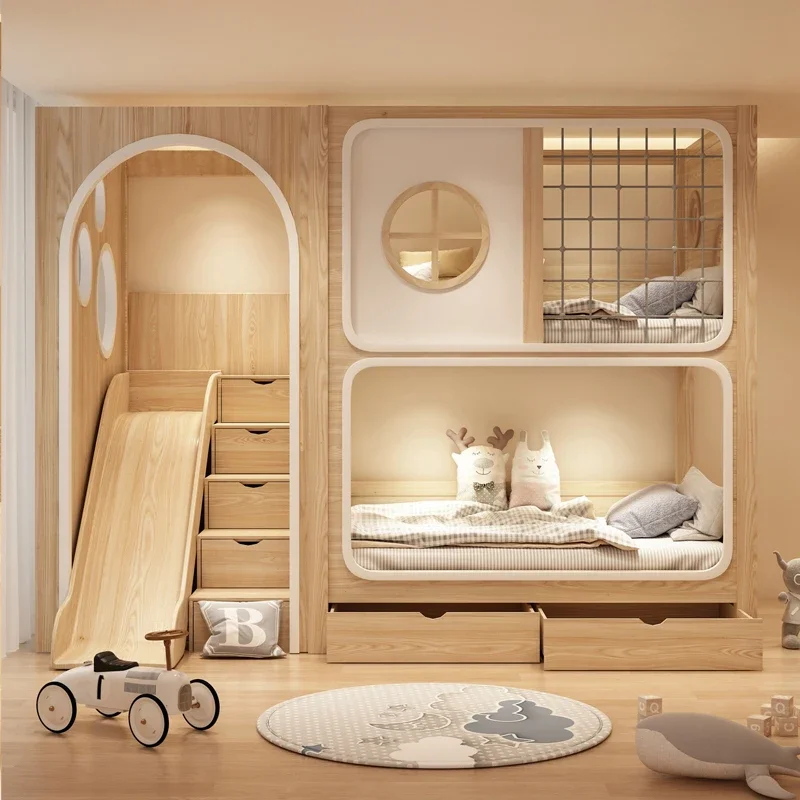 

Kids Bed Kids Bedroom Furniture Children's Family Girl Beds Letto Bambini Children's Montessori Bed Wood Children's Bed