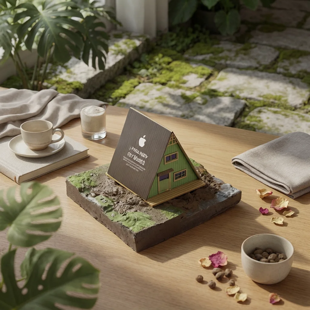 Miniature Cabin Kit Detailed Miniature Landscape Kit Beginner-Friendly Botanical for Hobby Crafters, Home Decor, Desk Display