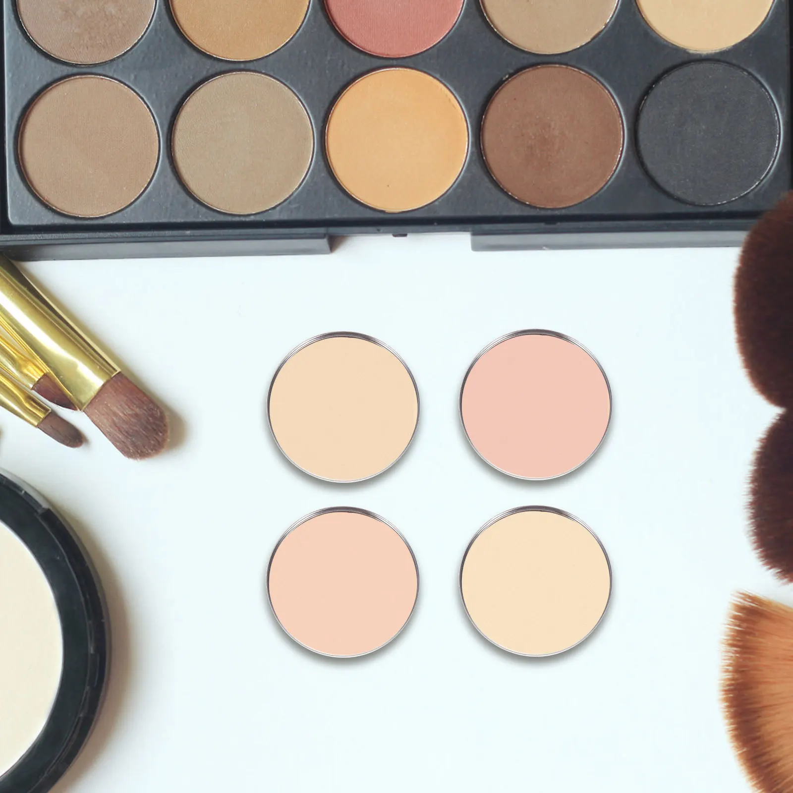 20 stuks lege oogschaduwbakjes premium doe-het-zelf-pallet draagbare make-uphouder voor dagelijks gebruik reiscadeau damesbenodigdheden