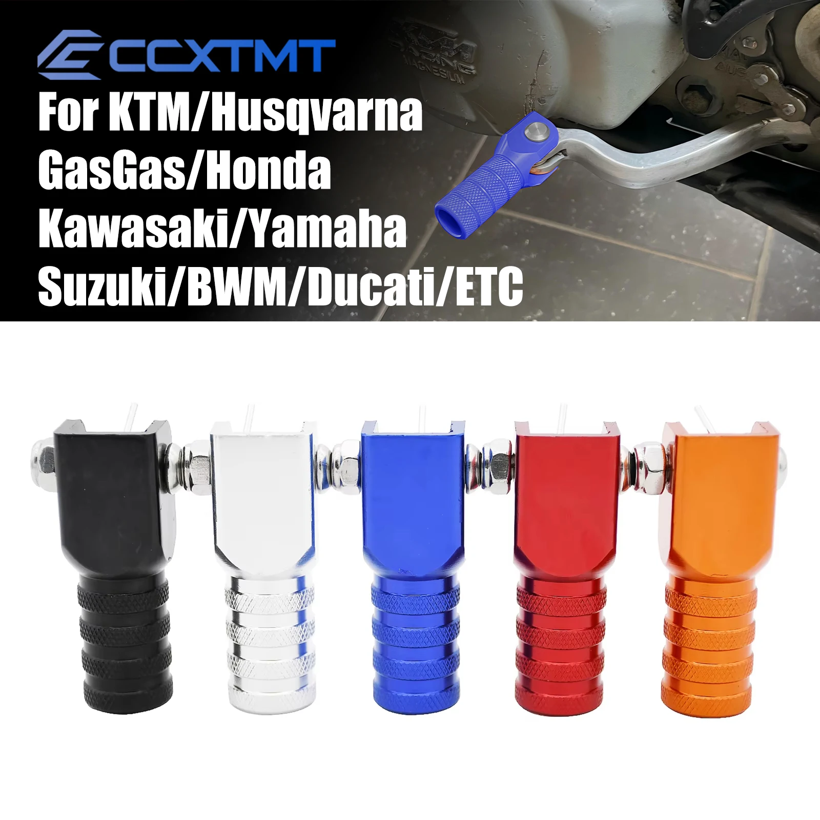 

CNC Gear Shifter Shift Lever Tip For KTM 690 Enduro R SMC 660 SMC 790 890 950 990 1090 1190 1290 Adventure For Yamaha Honda BWM