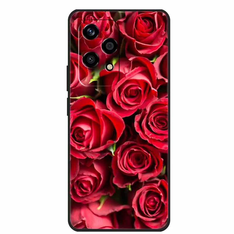 Cool Silicone Cover for Honor 200 Lite Case Printed Fashion Soft Back Cover for Huawei Honor 200lite Case Protective Wolf Shells