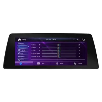 適用於BMW1系列E81 E82 E87 E88的10.25吋無線CarPlay Android Auto車載多媒體播放器,附視訊播放器、立體聲螢幕和Linux系統,支援Linux系統。 10 最佳銷售 BMW1系E82 CarPlay - №9