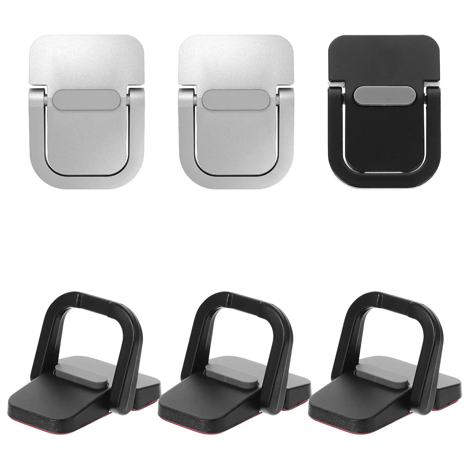 6Pcs Notebook Invisible Stand Adhesive Keyboard Riser Laptop Holder Portable Thin Ergonomic Desktop Keyboard Lift Brackets Heat