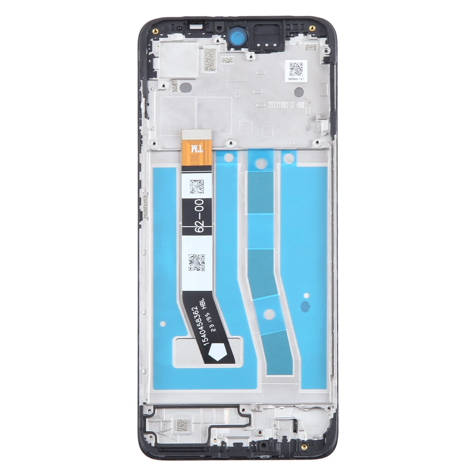 OEM LCD Screen for Motorola Moto G54 Digitizer Full Assembly with Frame Display Phone LCD Screen Repair Replacement Part