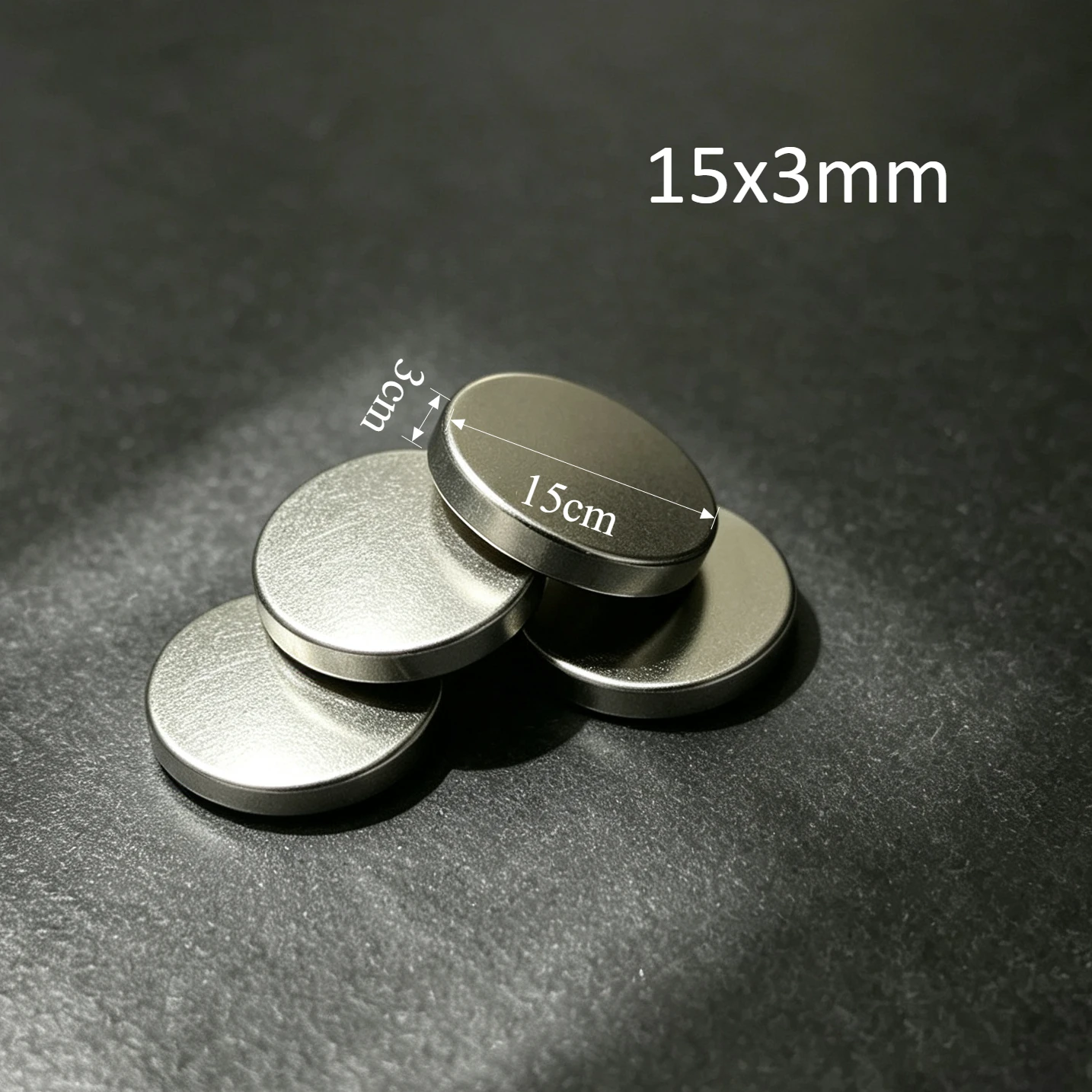 15X3MM Round Disc Neodymium Magnet Bulk Small Super Strong Permanent NdFeB Rare Earth Magnet 15X3MM