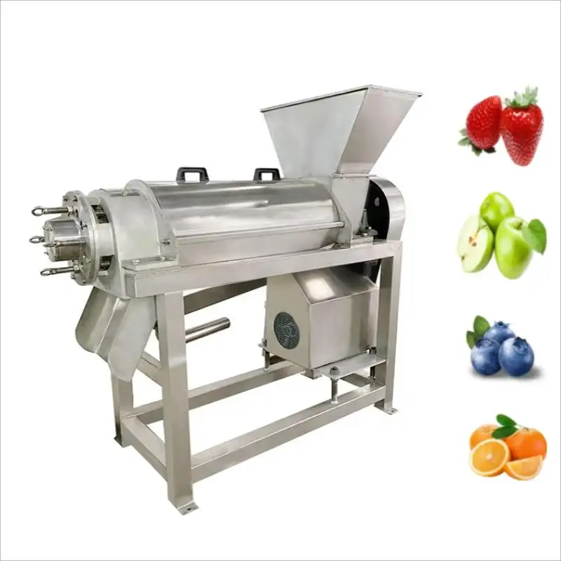 

Electric ProfessionalLarge Commercialstainless Steel Fruit and Vegetable Screw Juicer Automatic apple Mulberry Juicer Spot