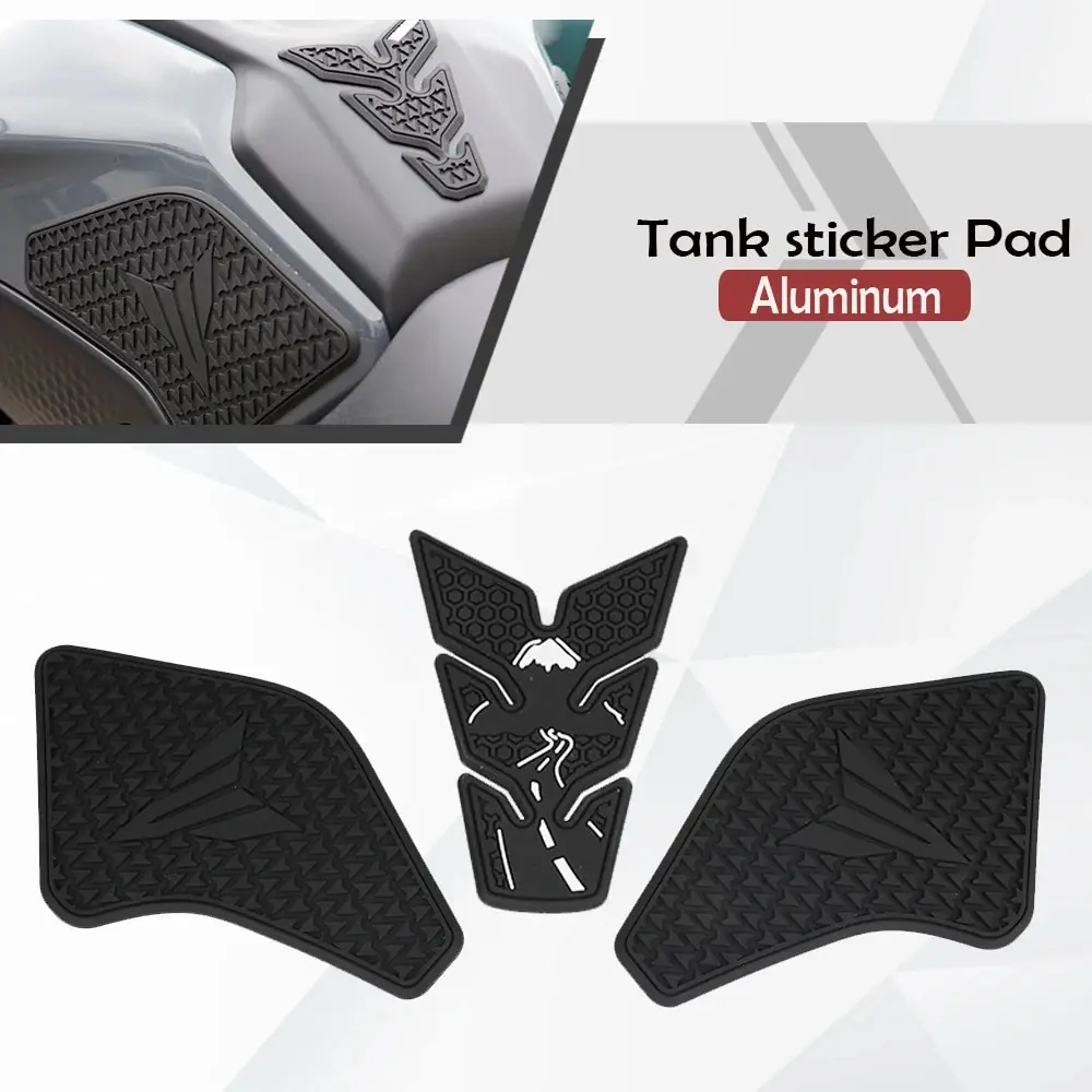 For Yamaha MT 07 MT07 MT-07 2021- 2024 Side Fuel Tank pad Tank Pads Protector Stickers Decal Gas Knee Grip Traction Pad Tankpad
