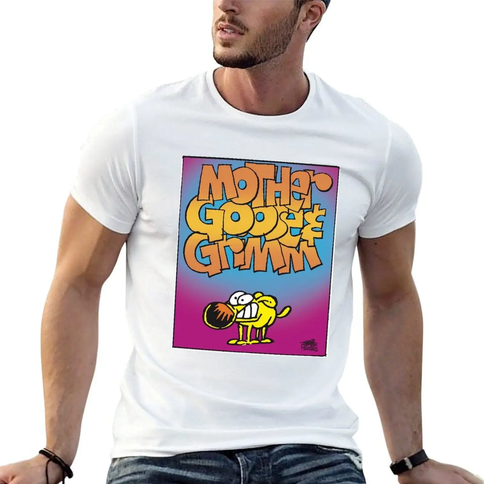 

Mother Goose and Grimm ! T-Shirt man t shirt cotton anime t shirts oversize t shirts for man graphic tees T-shirt