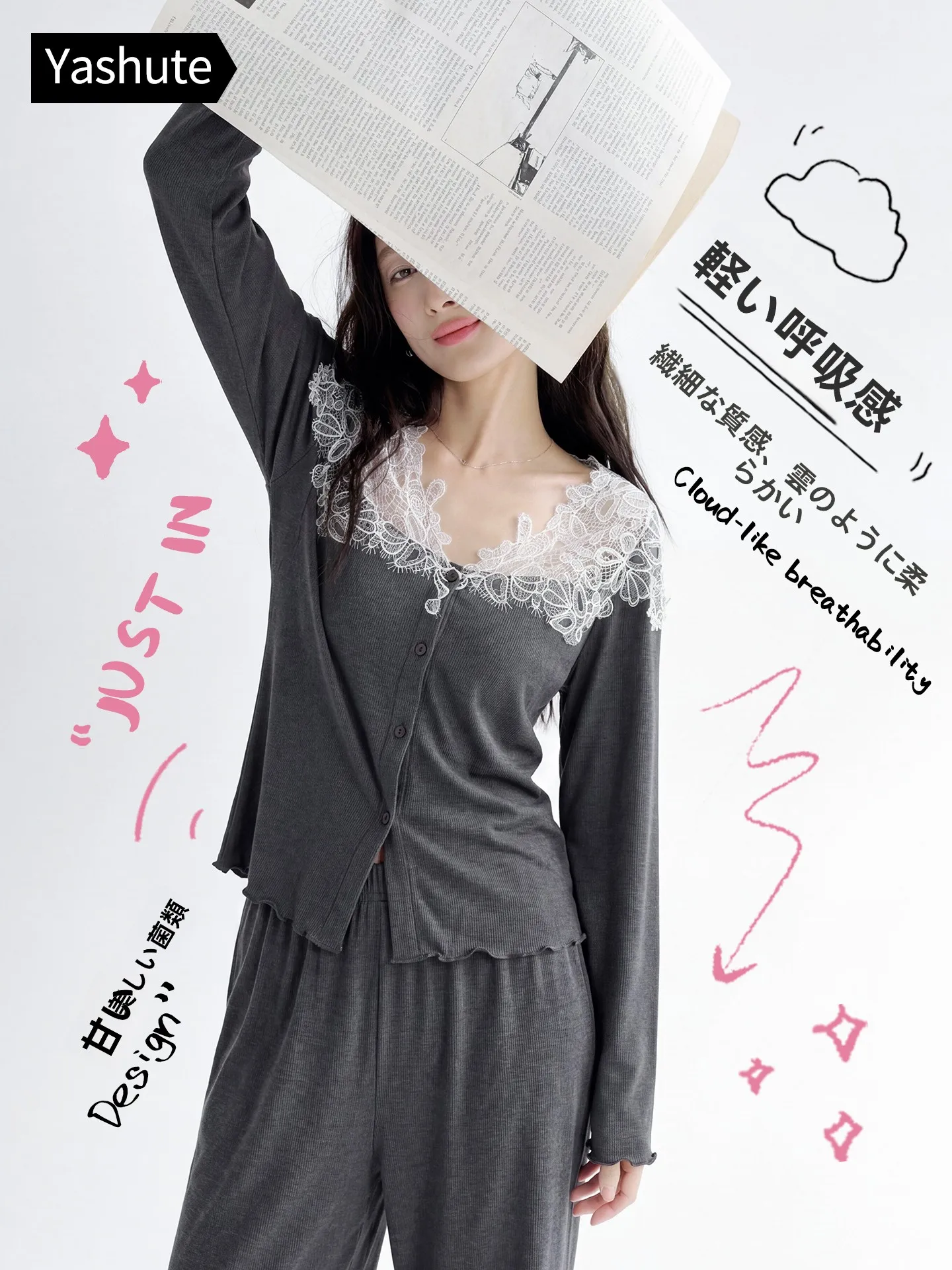 set-pigiama-retro-in-pizzo-per-donna-primavera-estate-maniche-lunghe-pantaloni-lunghi-cardigan-aperto-abbigliamento-da-casa-stile-dolce-e-femminile