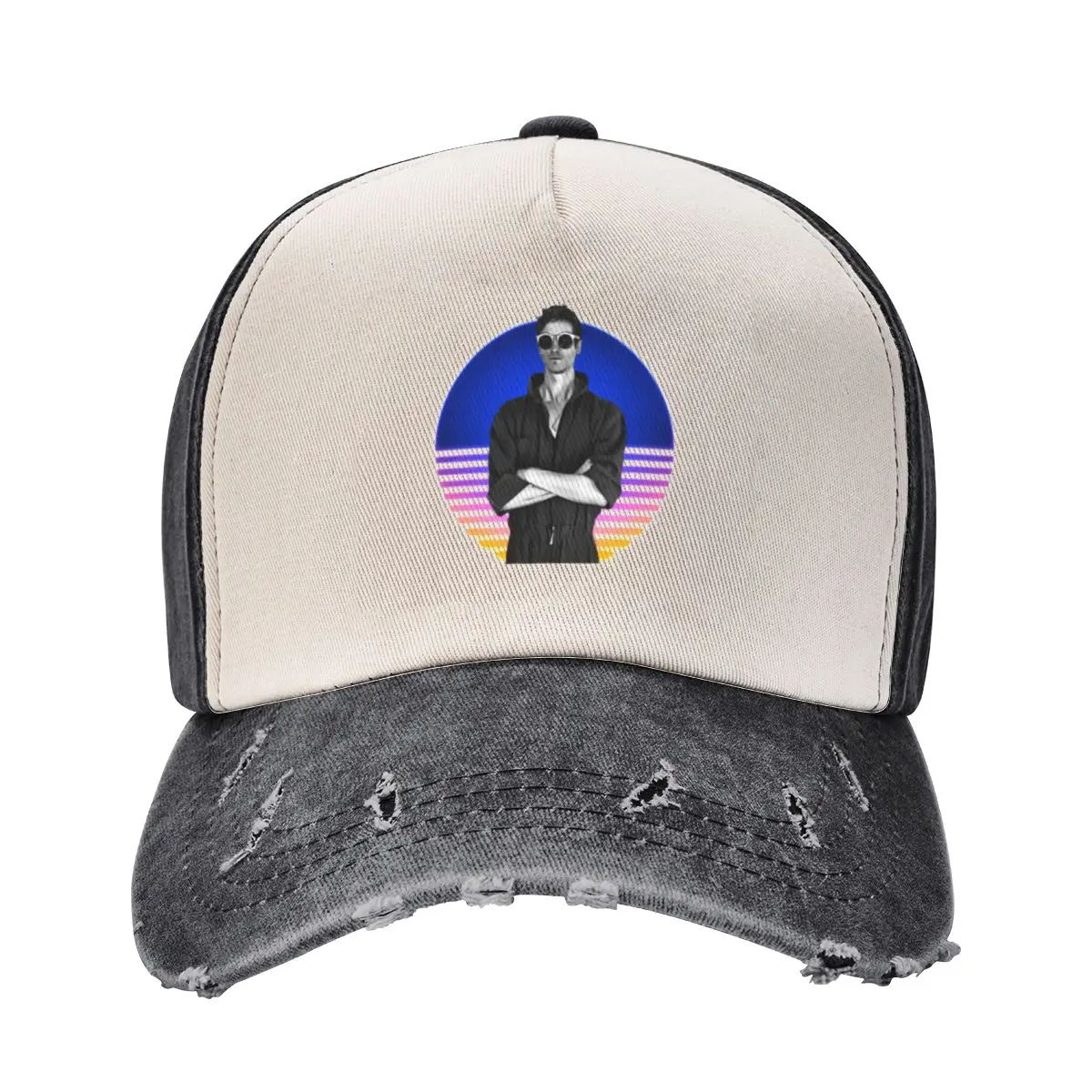 

Louis Cole Baseball Cap Beach Outing Rave Vintage Hats Man Women's