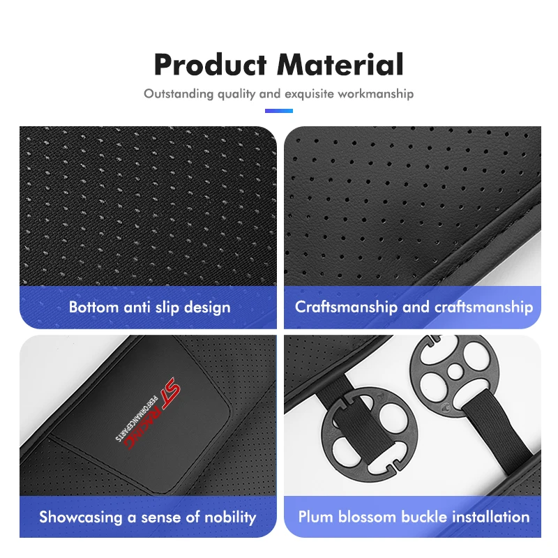 مقعد سائق السيارة الداعم غطاء الوسادة عدم الانزلاق رغوة الذاكرة وسادة لفورد ST التركيز فييستا الحارس مرافقة الصقر فليكس S-MAX كوغا