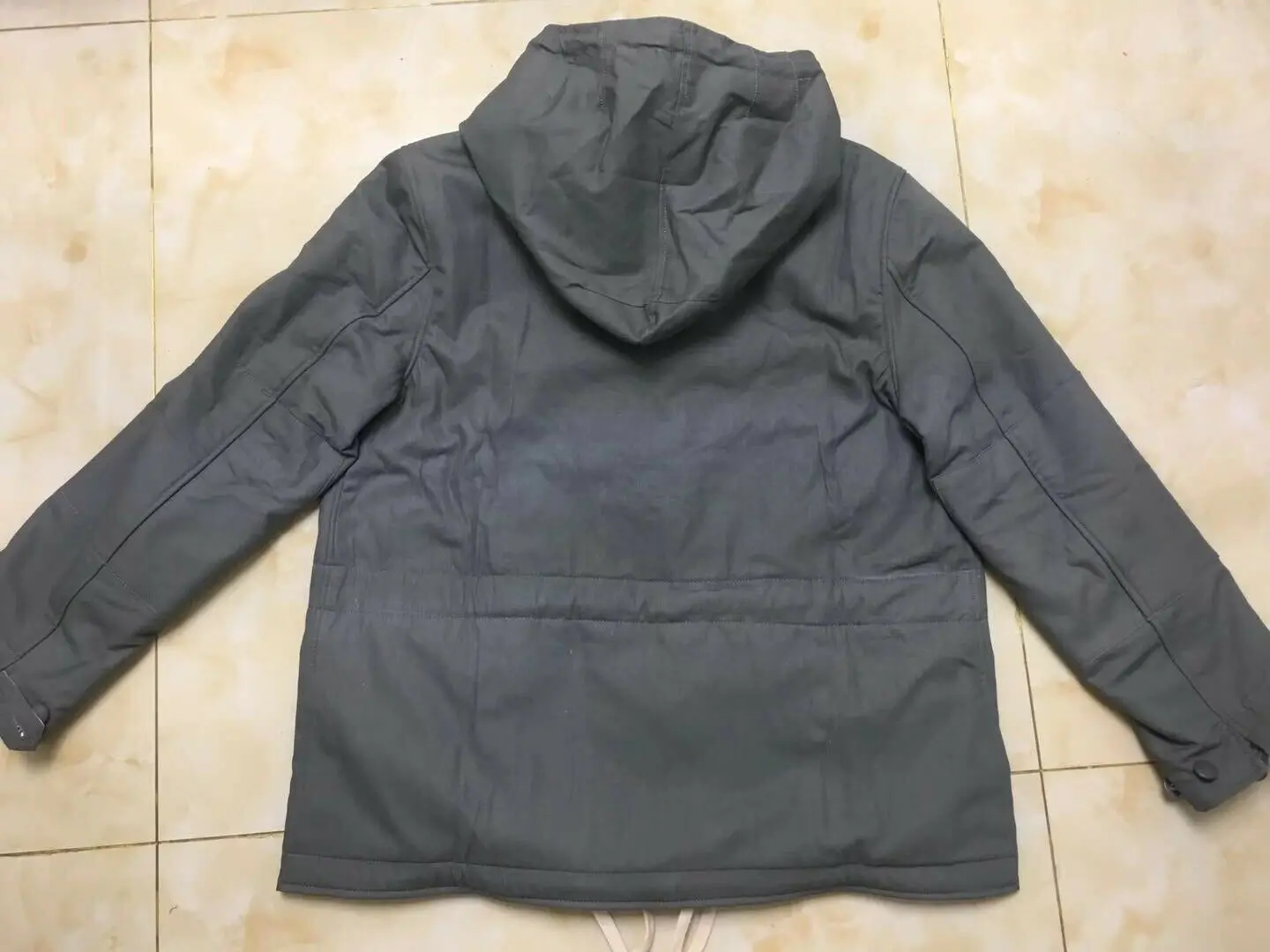 REPRO WWII WW2 독일 ELITE 마우스 그레이 군복 겨울 양면 파카 컬렉션 전쟁 재연