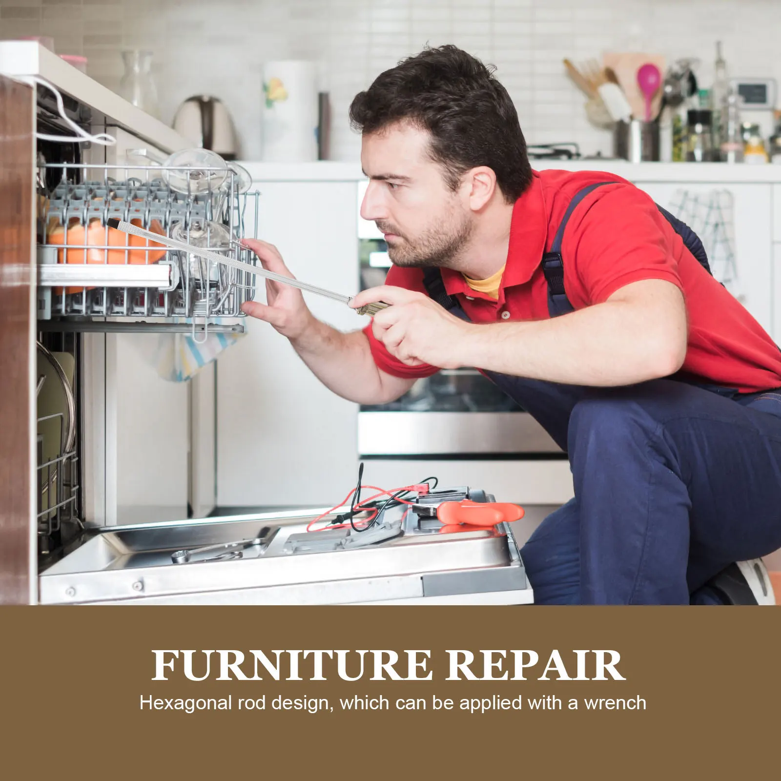 2Pcs Magnetic Screwdrivers Long Handle Silver Professional Repair Tools Home Hand Tools Car Repair Manual Screwdriver Set