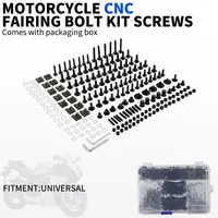 Kit de tornillos de carenado CNC para motocicleta GSXR 600 750 YZF R6 R3 R1 ZX6R ZX10R ZX14 EX300 EX650R CBR600RR CBR1000RR CBR1100XX