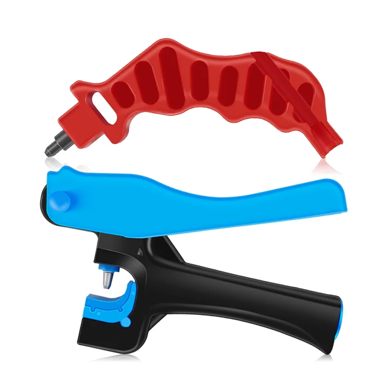 2 pezzi da giardino 4mm impugnatura perforatrice tubo di irrigazione punzonatrice per gocciolatore che inserisce 16/20/25mm PE tubo apertura foro utensili manuali