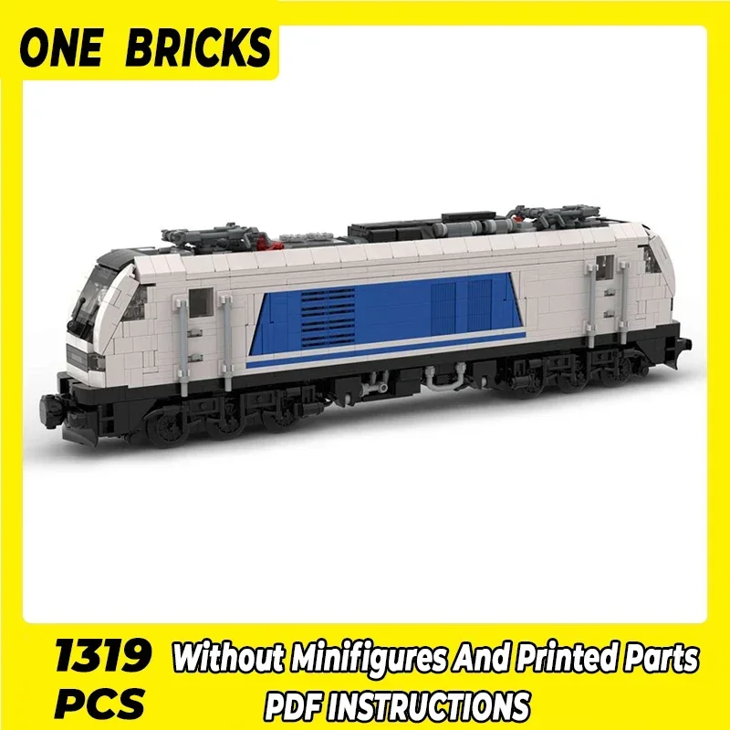 

Moc Building Bricks Car Model BR 159 Eurodual Hybrid Locomotive Technology Modular Blocks Gifts Christmas Toys DIY Sets Assembly