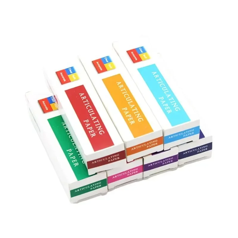 5Boxes Dental Articulating Paper Dental Lab Strips Products Oral Dentist Teeth Whitening Dental Materials Tools