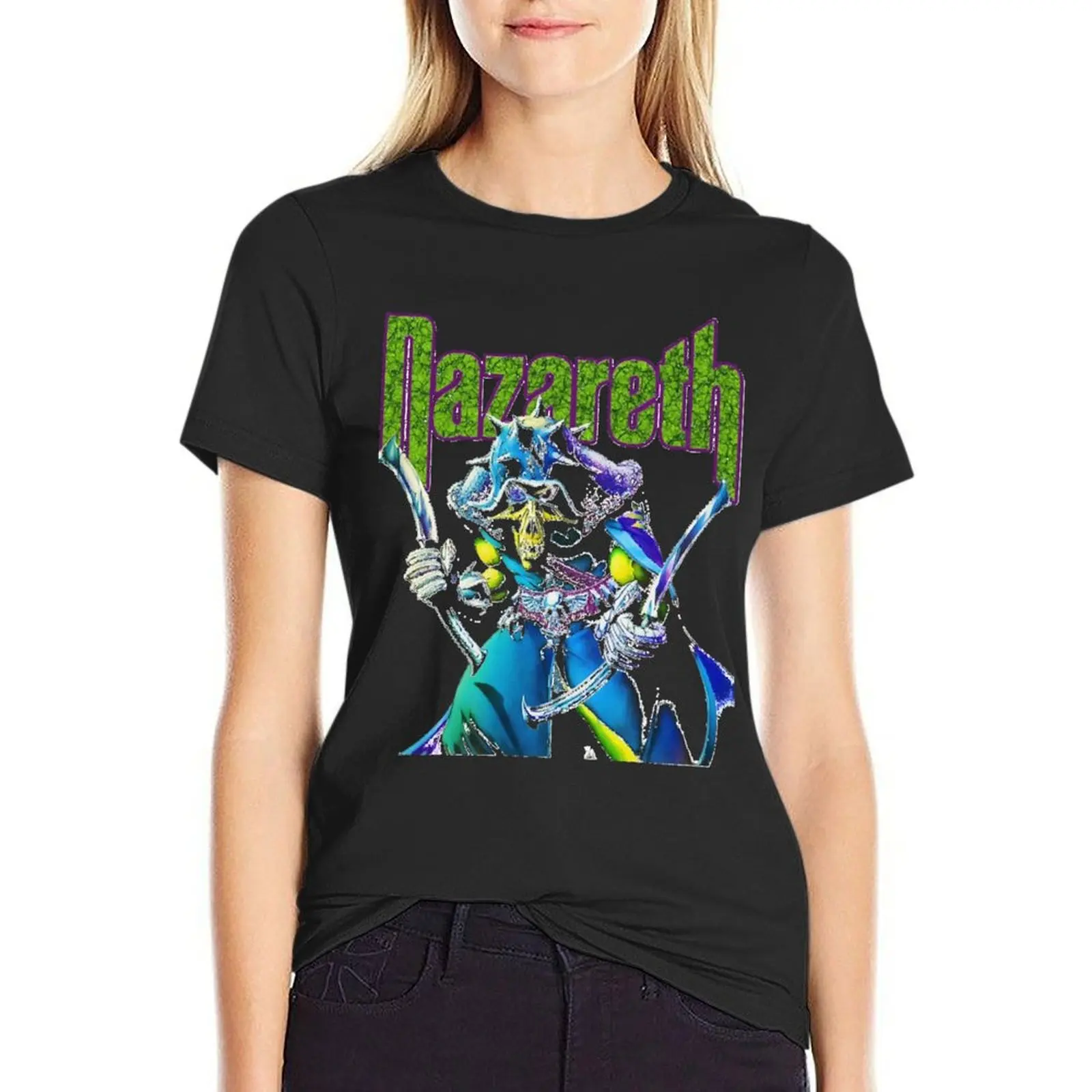 NAZARETH BAND T-Shirt tees plus size tops funny plain t shirts for Women