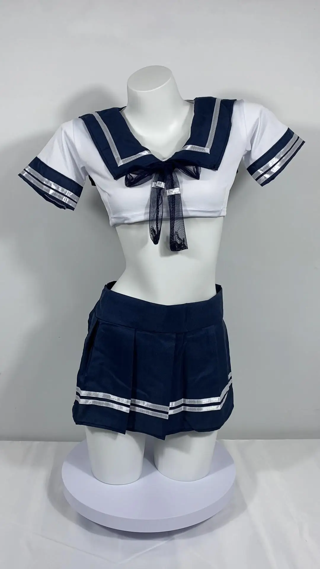 Trajes Femininos Sexy da Escola, Plus Size Porno Trajes, Babydoll, Lingerie Sexy, Suspender Uniforme Estudantil, Interpretação Japonesa, 4XL