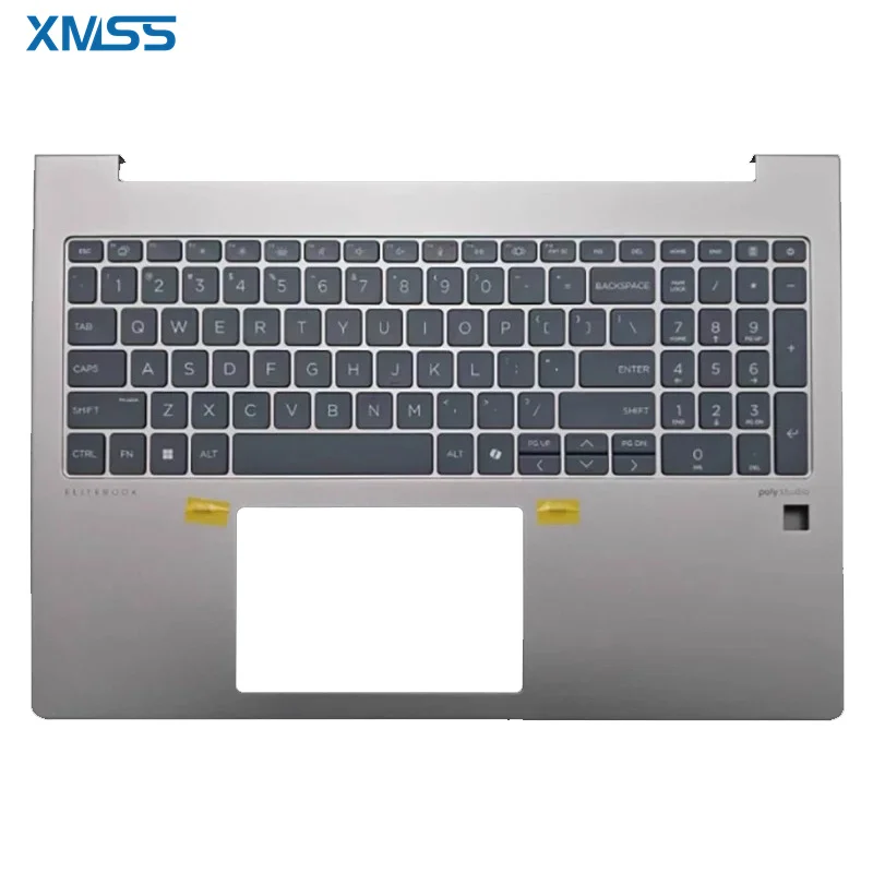 New Palmrest Keyboard With Backlit For HP EliteBook 16 660 G11 Silver N97247-001
