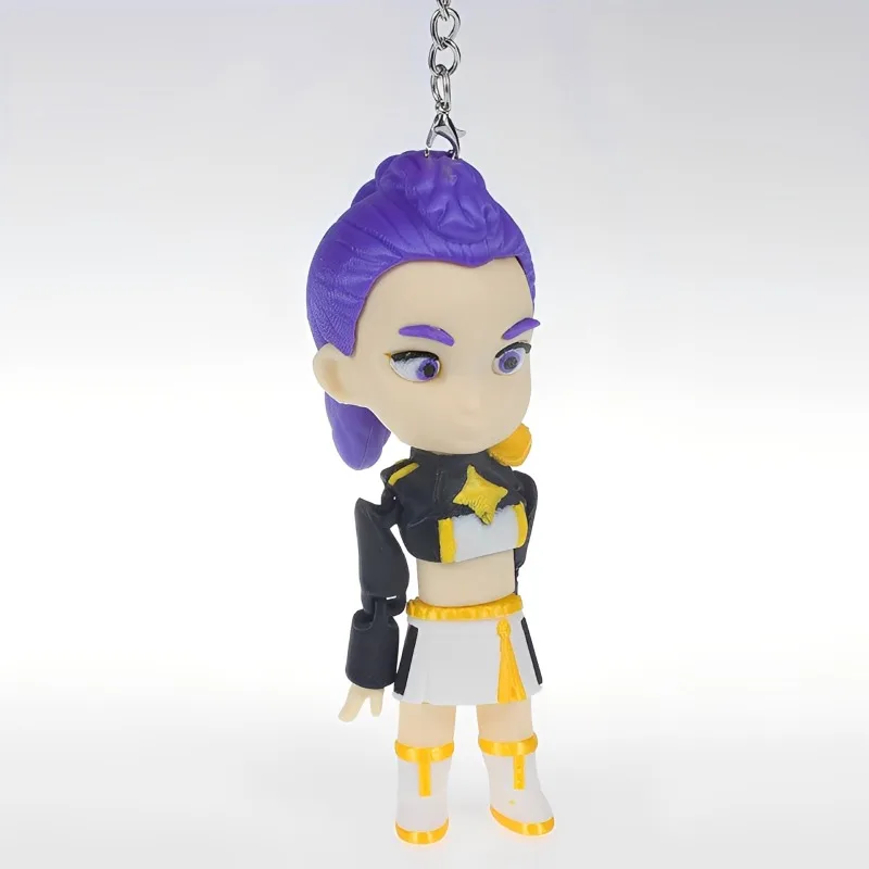 Boîte aveugle de film animé KPOP chasse aux sorcières Super idole Rumi Mira Zoey chasseur de démons Mini Figurine PVC modèle cadeaux d'anniversaire aveugle