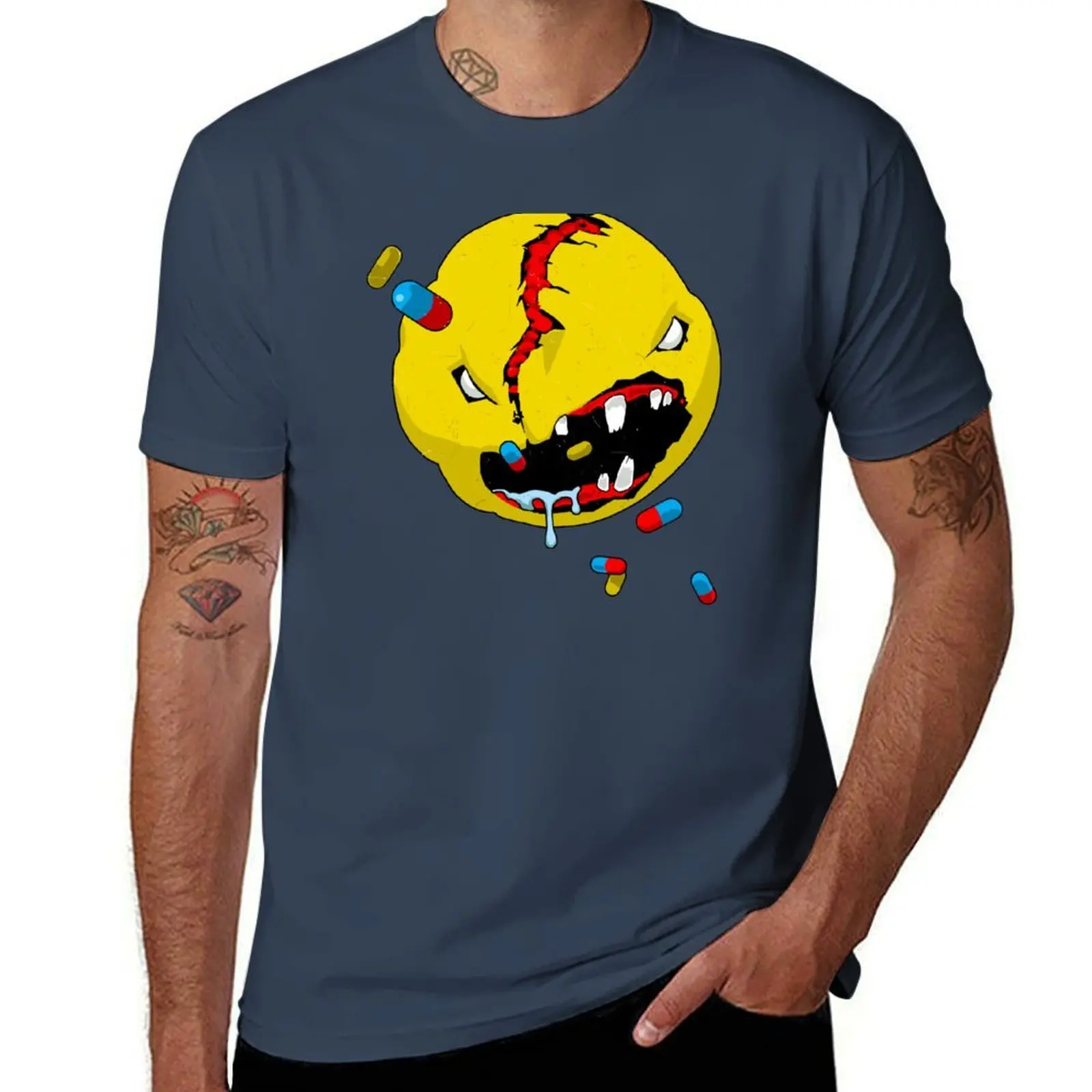 تي شيرت V's المفضل تي شيرت تي شيرت للرجال 100 بالمائة قطن رجالي تي شيرت عالي الجودة ماركة فاخرة تي شيرت #1