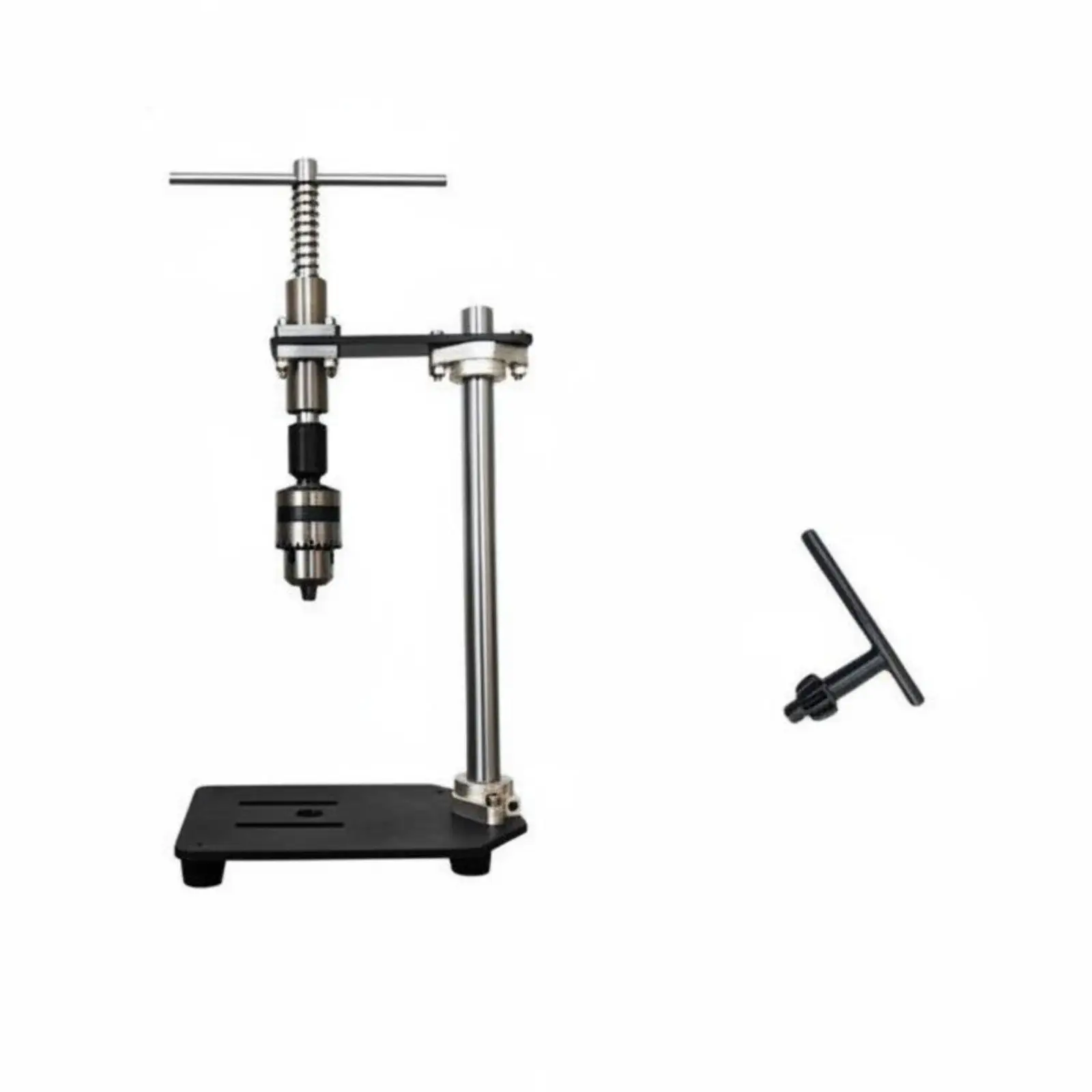 Manual Vertical Tapping Machine High Perpendicularity Benchtop Tapping Fixture Starts Holes Straight Hand Guide for Machinists,