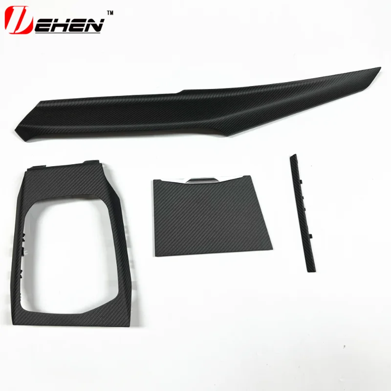 Real Carbon Fiber Interior Trim Kit For BMW 3 4 Series 2019-2026 G20 G22 G26 I4 G80 G82 G87 G42 Full Replacement Optional Matte