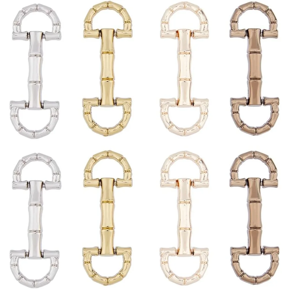 8Pcs 4 Colors Alloy…