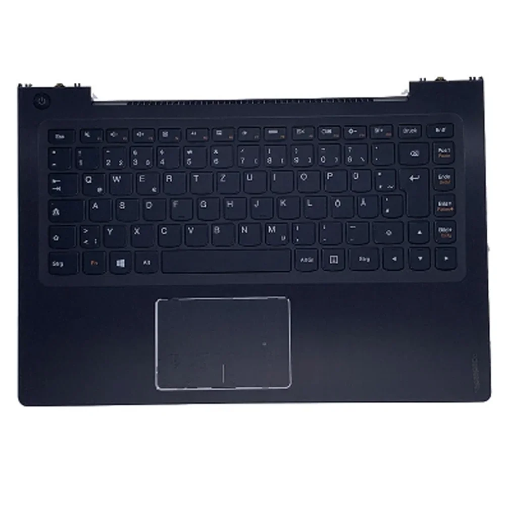 

New Original for Lenovo Ideapad U330P U330 C Cover Upper Case Palmrest with DE German Keyboard and TouchpadTouch Laptop 90203490