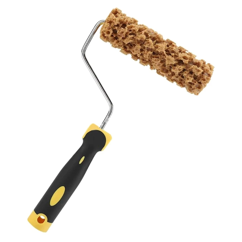 Texture Tool Imitation Seaweed Sponge Roller Brush 6'' für Paint Wallpaper DIY E65B