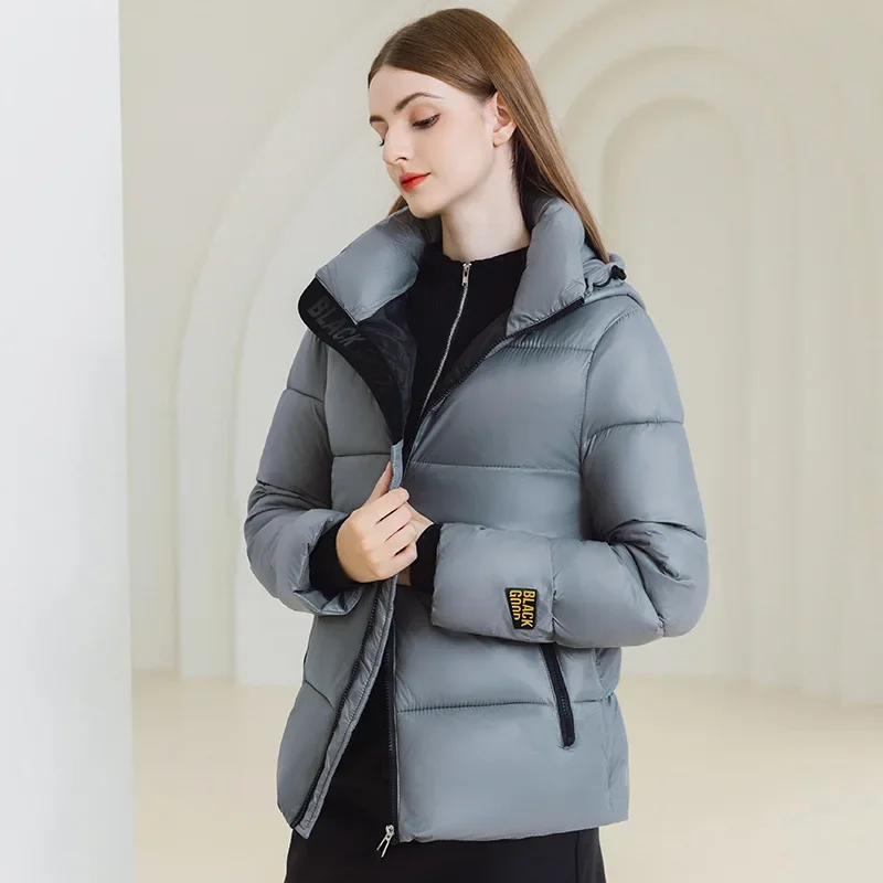 Mode Winter Unten Baumwolle Jacken frauen Kleidung Lange Parkas Mit Kapuze Warme Dicke Wasserdichte Mantel Weibliche Schwarz Mäntel Hj3