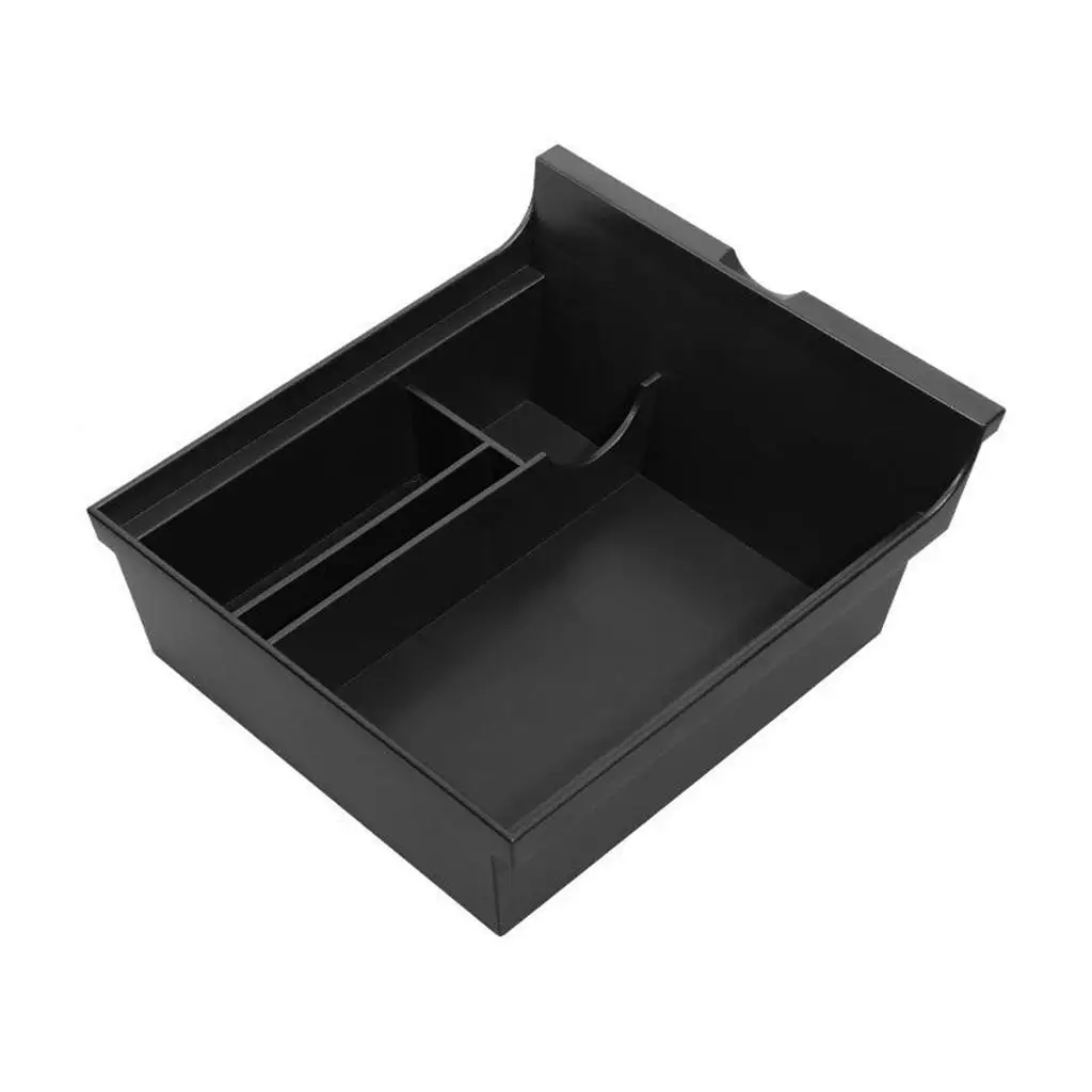 Car Center Console Organizer Tray Box Holder for Tesla Model 3 Y Flocking