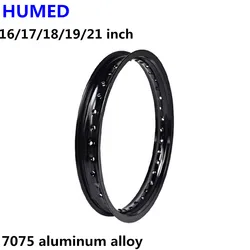1pcs Off road motorcycle wheels rim 16/17/18/19/21 inch 7075 aluminum alloy motorcycle rim 36 holes