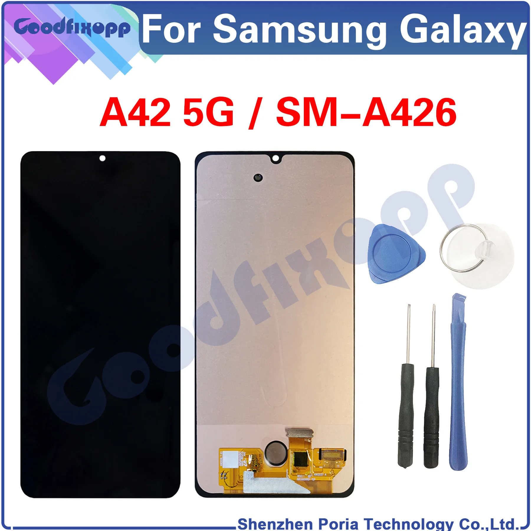 

For Samsung Galaxy A42 5G A426 A426B A4260 A426U A426N LCD Display Touch Screen Digitizer Assembly Repair Parts Replacement