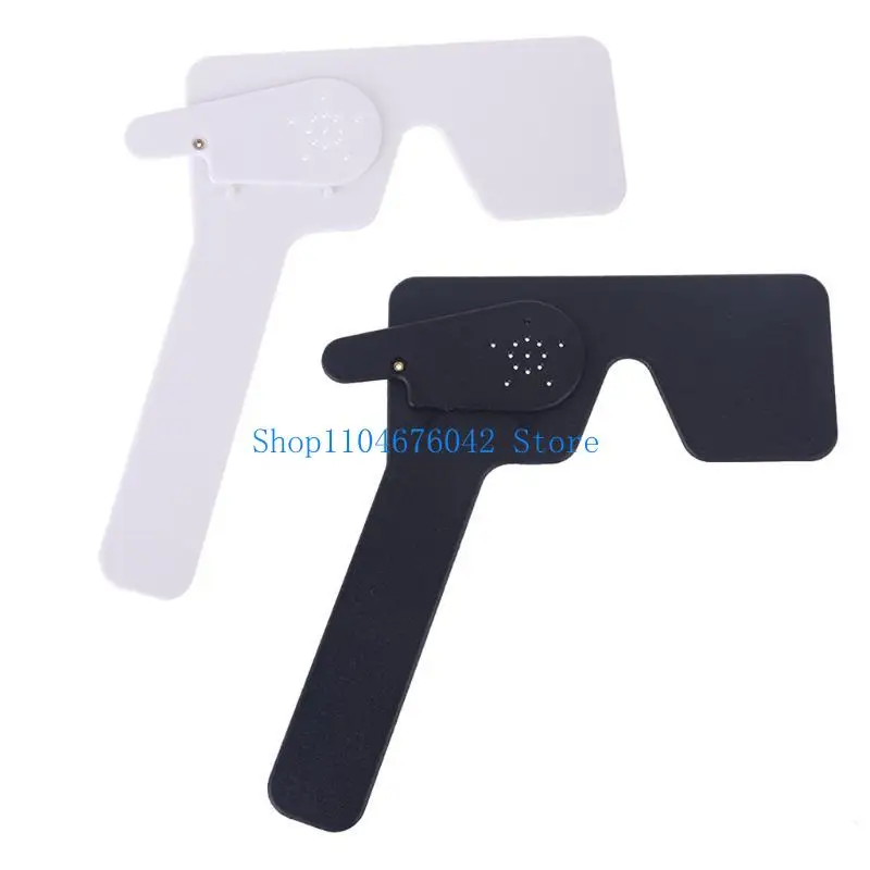 652F Wearable Eye Occluder Ophthalmologists Orthoptists Easy to Operate Black/White