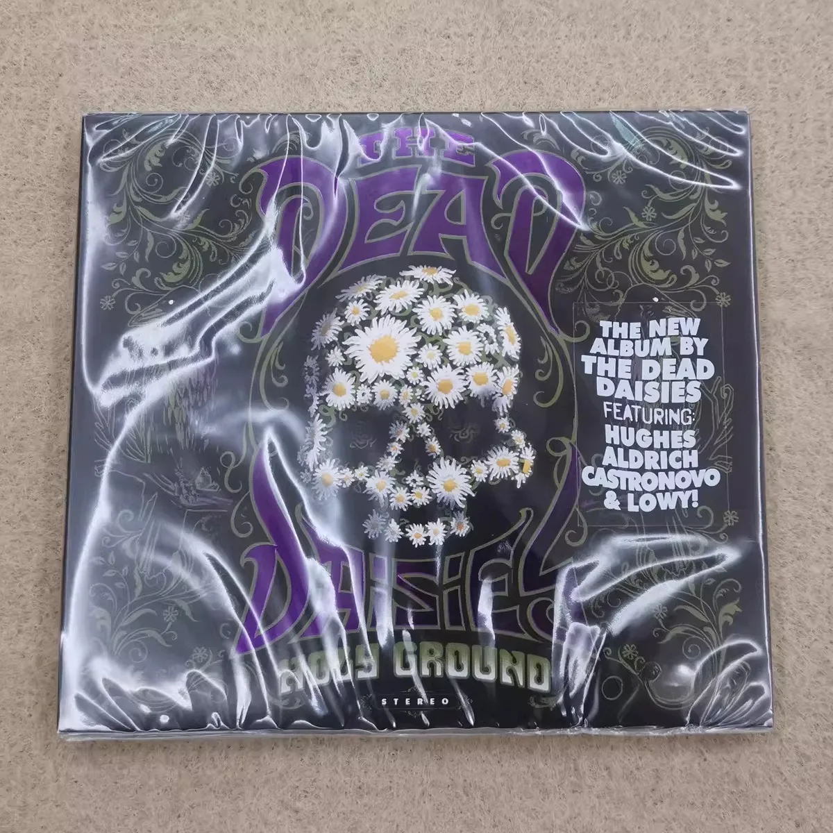 

The Dead Daisies Holy Ground – American Hard Rock All-Star Band Daisy Skull Artwork Classic Rock Riffs Music Collectible