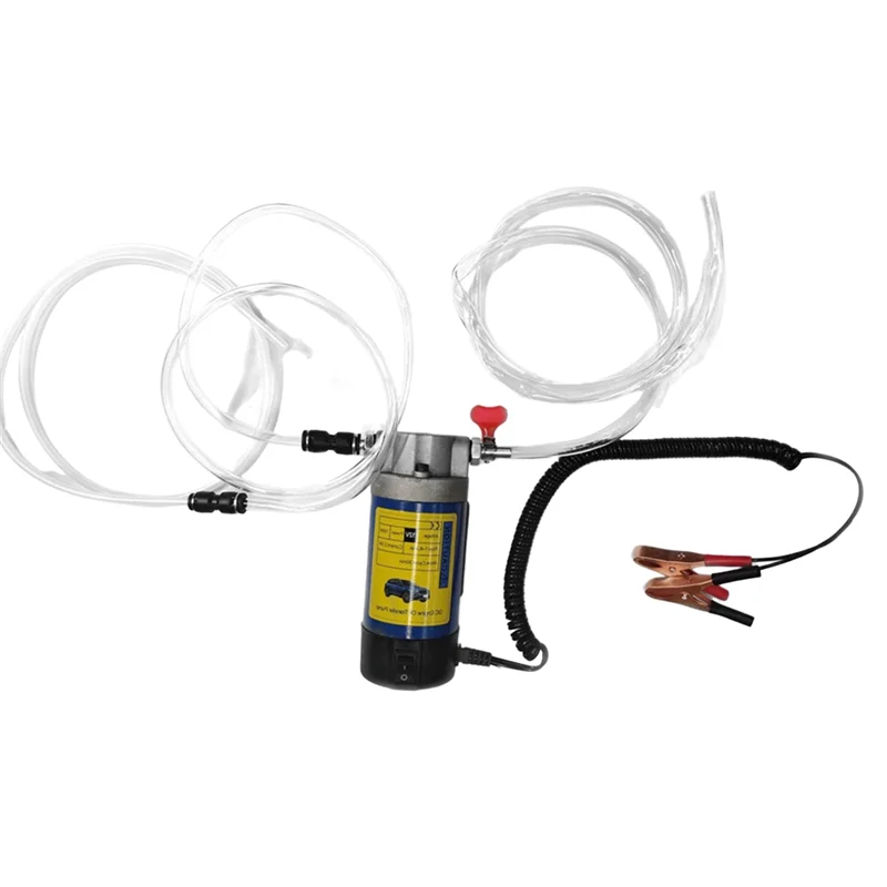 12V 100W Portable Electric Oil Transfer Extractor Fluid Suction Pump Siphon Tool for Car Motorbike