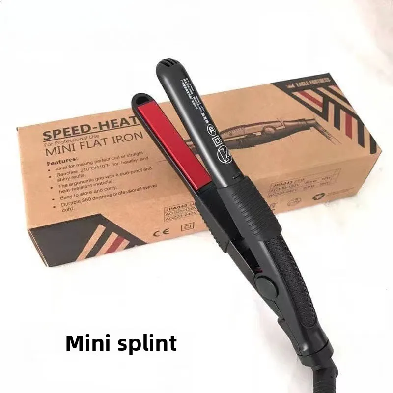 

Small Splint Female Straight Plate Clip Curling Iron Portable Small Splint Dormitory Household Mini Curling Iron