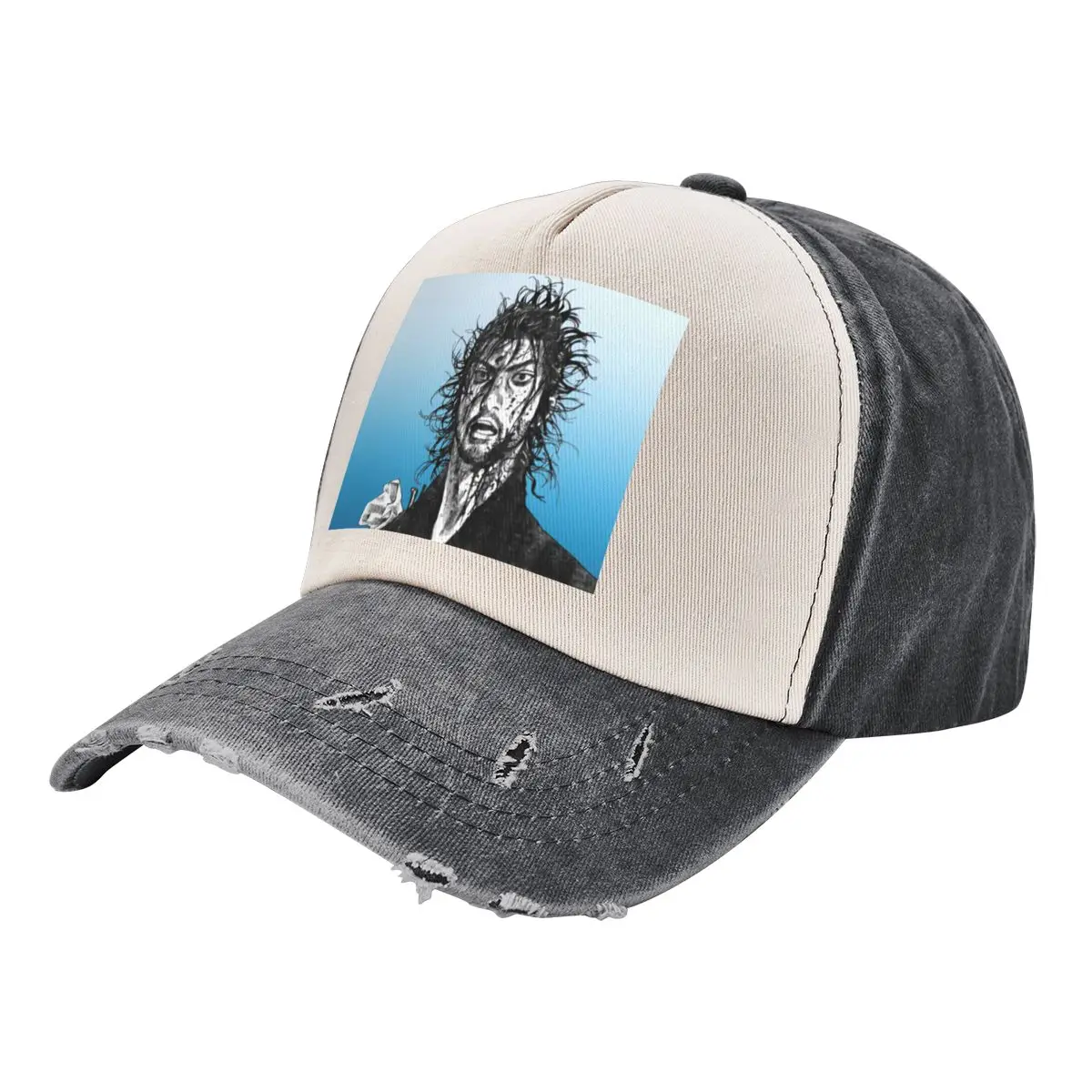 Cowboy color wash hat Vagabond Miyamoto Musashi Vagabond Fishing Sun Hats Hot Sale Travel Unisex Dicer